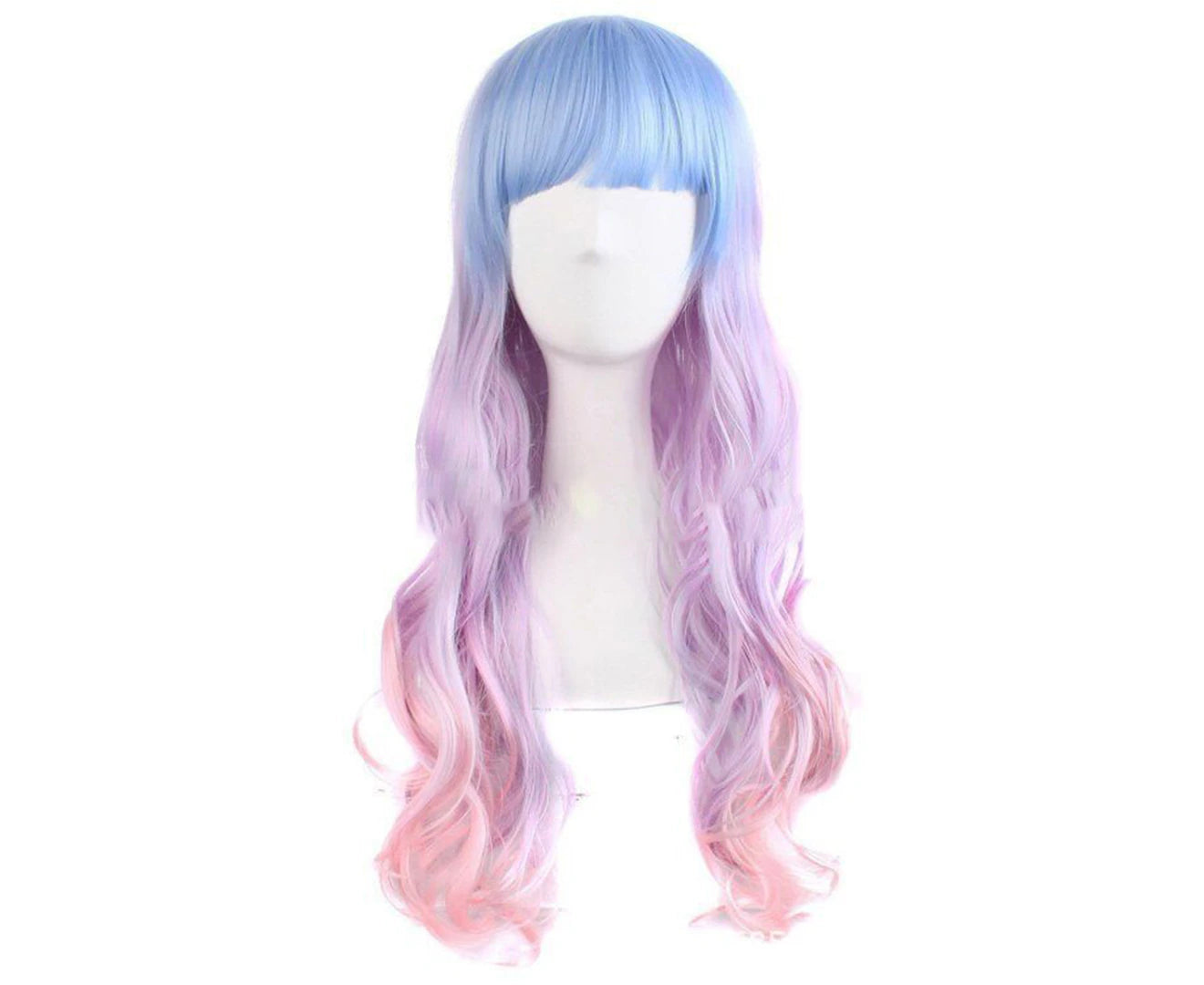 Wavy Multi-Color Lolita Cosplay Wig Party Wig