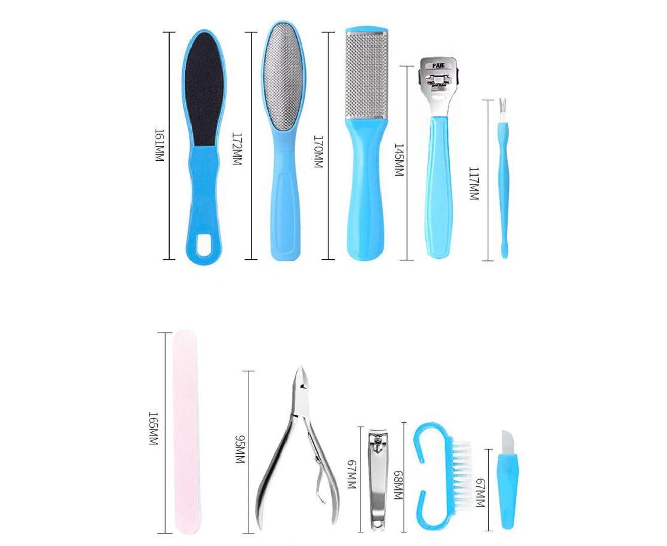 Feet Rasp Files,Foot Files for Callus Remover,Pedicure Tool Set