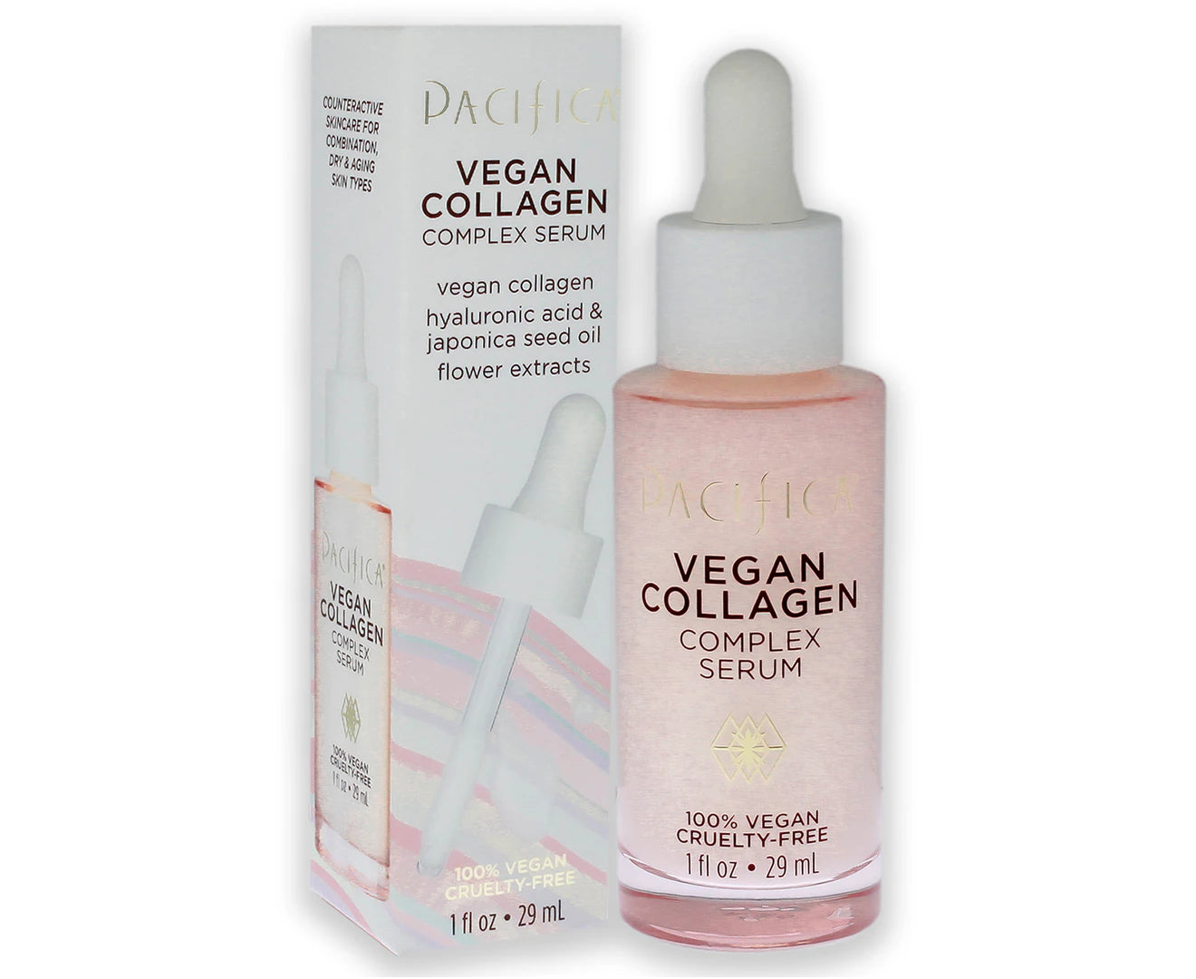 Vegan Collagen Complex Serum for Unisex 1 Oz Serum