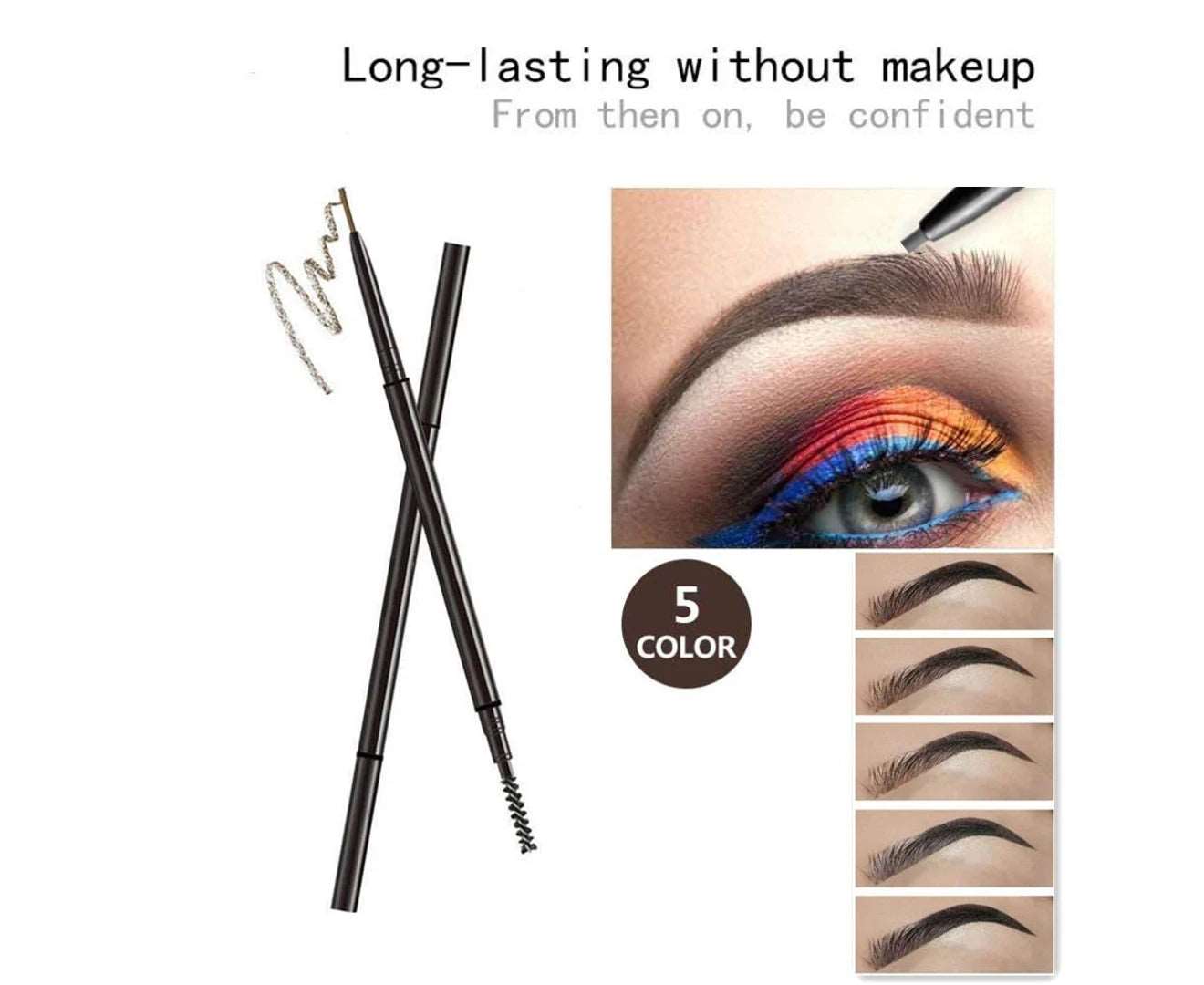 1.5Mm Ultra-Fine Eyebrow Pencil Automatic Rotation Eyebrow Pencil