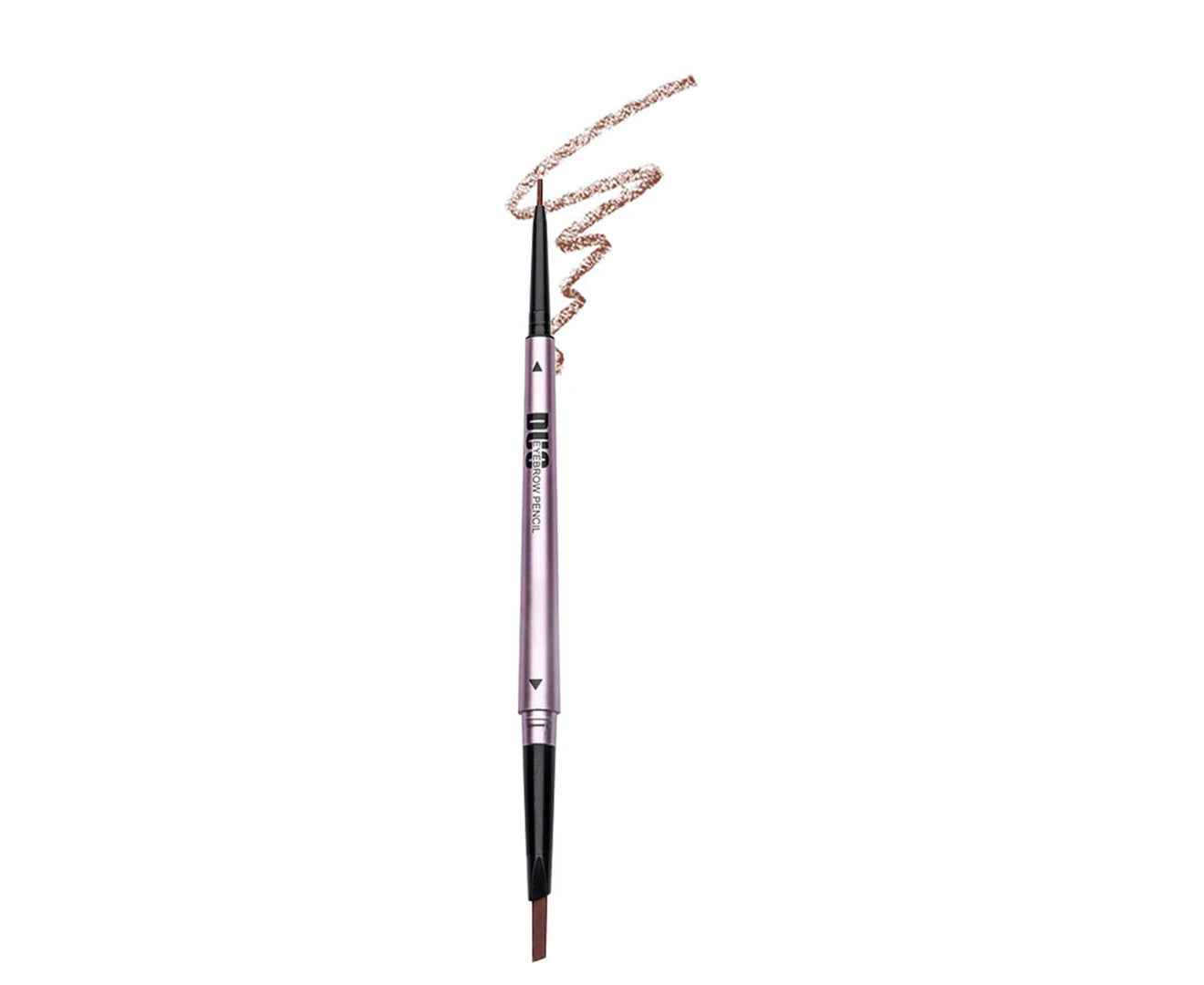 Eyebrow Liner Double-Headed Waterproof Portable Universal Eye Makeup Pencil for Makeup-Light Brown