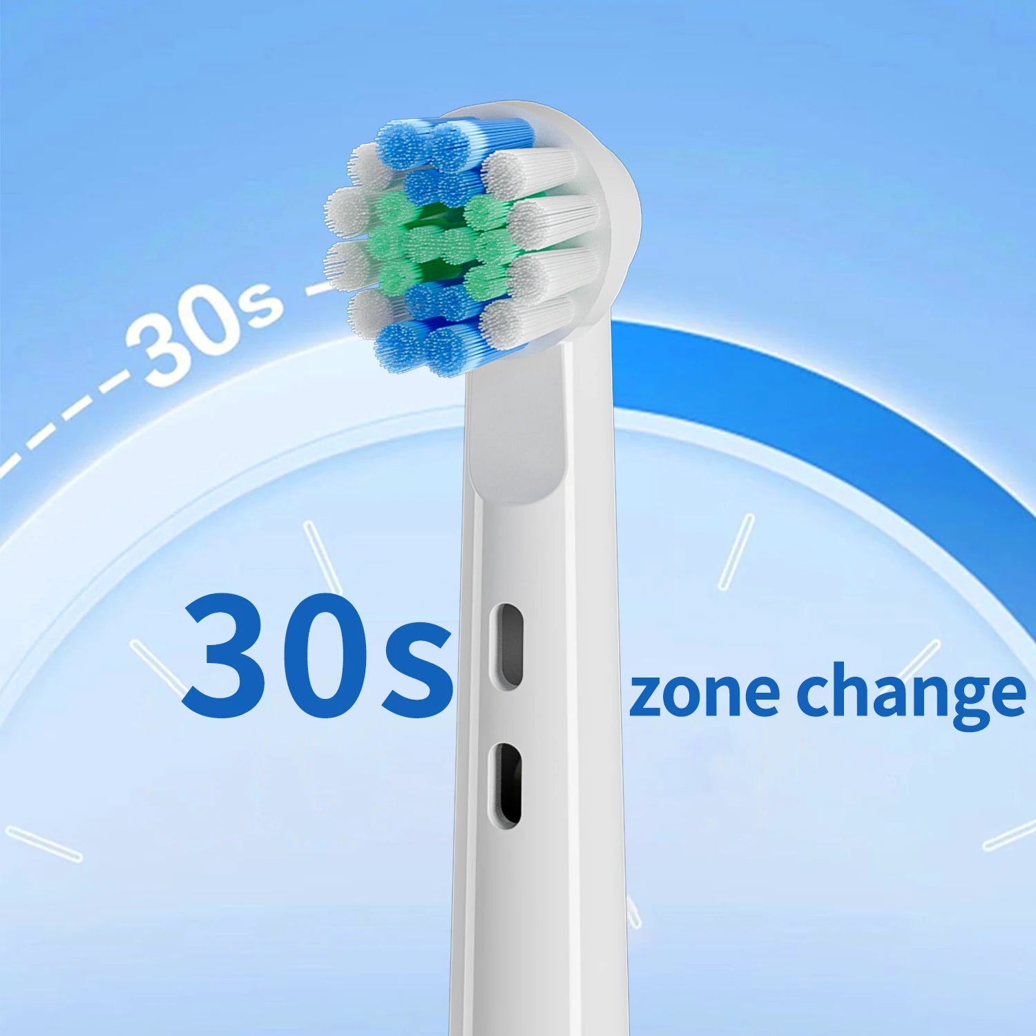 Portable Electric Toothbrush Adult Brush Rotating Toothbrush No Dead Corners Waterproof IPX7 Sonic Electric Toothbrush