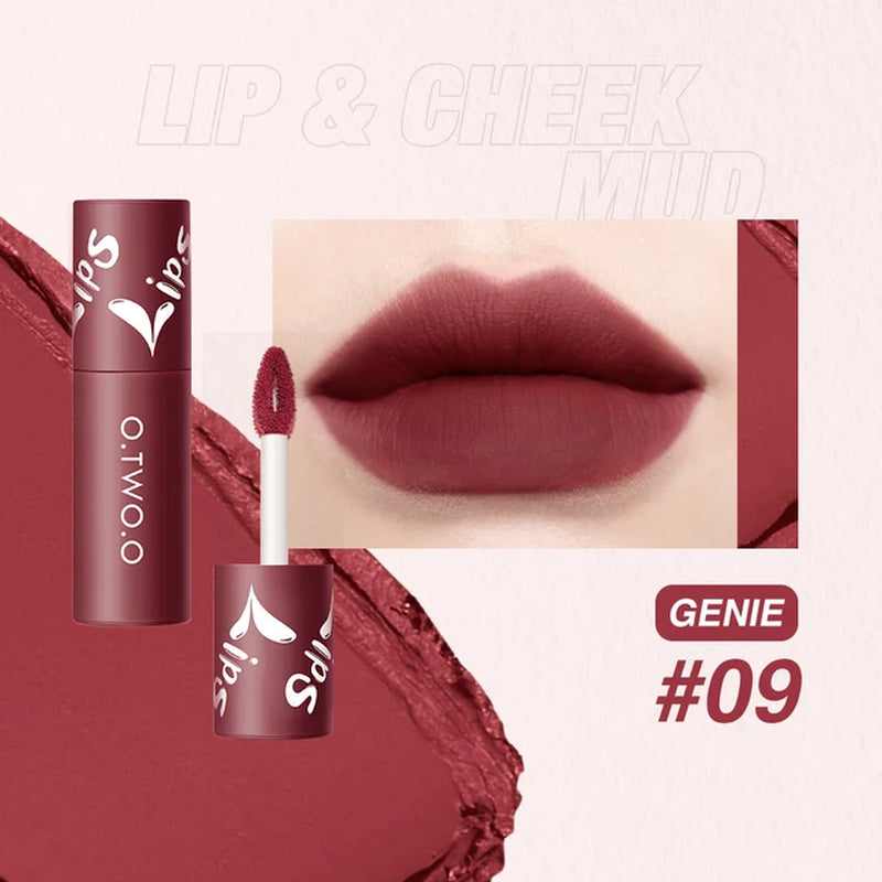 Liquid Lipstick Lip Gloss 12 Colors Waterproof Long Lasting High Pigment Lip Tint Velvet Lip Glaze Matte Lipstick Makeup